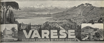Biraghi 1930 Varese Stazione Climatica